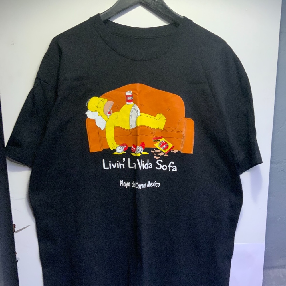 Simpson XXL BLACK T SHIRT never worn